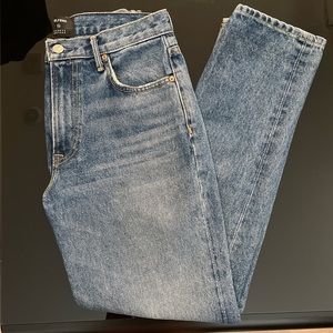 Barney’s New York girlfriend straight legged jeans